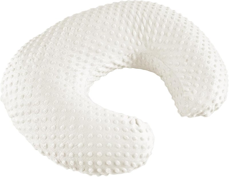 ANHEBEIBEI Nursing Pillow for Bottle and Breastfeeding, Ergonomic Comfort Nursing Essentials for Mom and Baby, Feeding Support Pillow with Removable Cover, Easier and Healthier Nursing (White) - Image 5